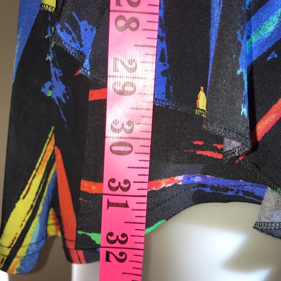 PAPA VANCOUVER SWING MINI DRESS BRIGHT PRINT XL - Picture 10 of 13